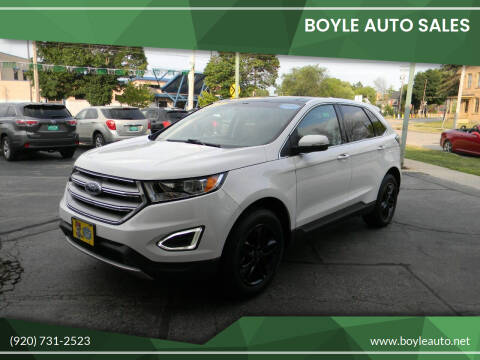 2016 Ford Edge for sale at Boyle Auto Sales in Appleton WI