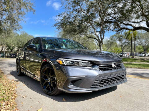 2022 Honda Civic for sale at HIGH PERFORMANCE MOTORS in Hollywood FL