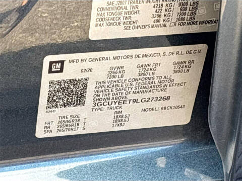 2020 Chevrolet Silverado 1500