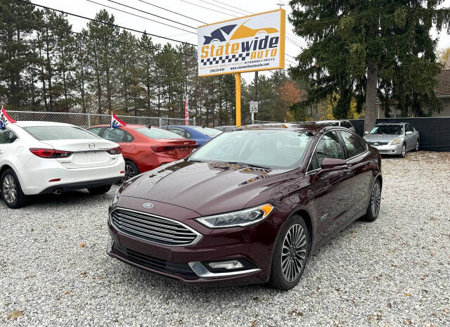 2017 Ford Fusion Energi for sale at Statewide Auto LLC in Akron, OH