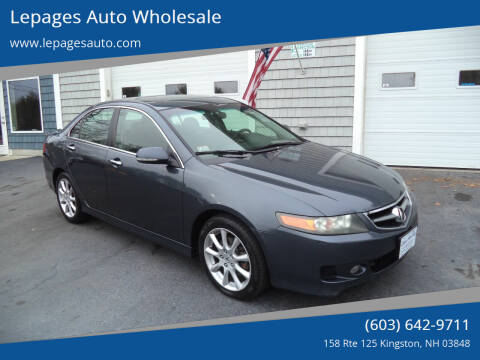 2006 Acura TSX for sale at Lepages Auto Wholesale in Kingston NH