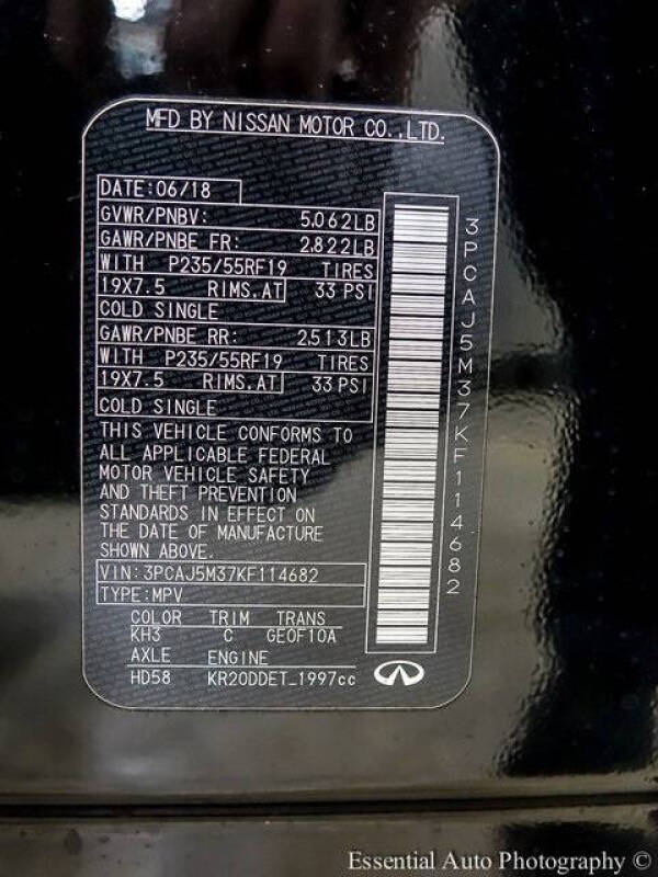 2019 Infiniti QX50 Essential