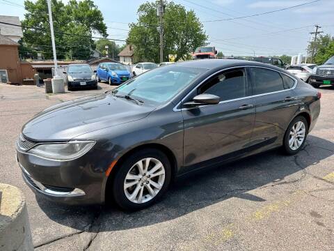 2017 Chrysler 200 for sale at Geareys Auto Sales of Sioux Falls, LLC in Sioux Falls SD