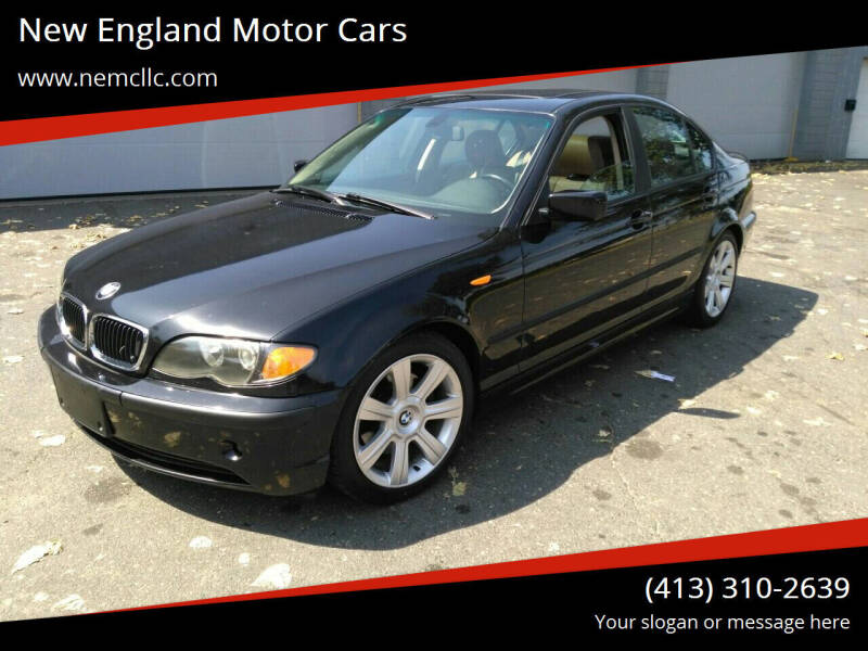 2003 BMW 3 Series for sale at New England Motor Cars in Springfield MA