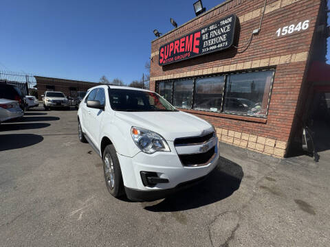 2013 Chevrolet Equinox for sale at Supreme Motor Groups in Detroit MI