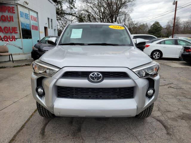 2018 Toyota 4Runner for sale at DAGO'S AUTO SALES LLC in Dalton, GA