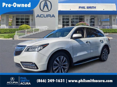 2016 Acura MDX for sale at PHIL SMITH AUTOMOTIVE GROUP - Phil Smith Acura in Pompano Beach FL