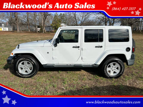 2018 Jeep Wrangler JK Unlimited for sale at Blackwood's Auto Sales in Union SC