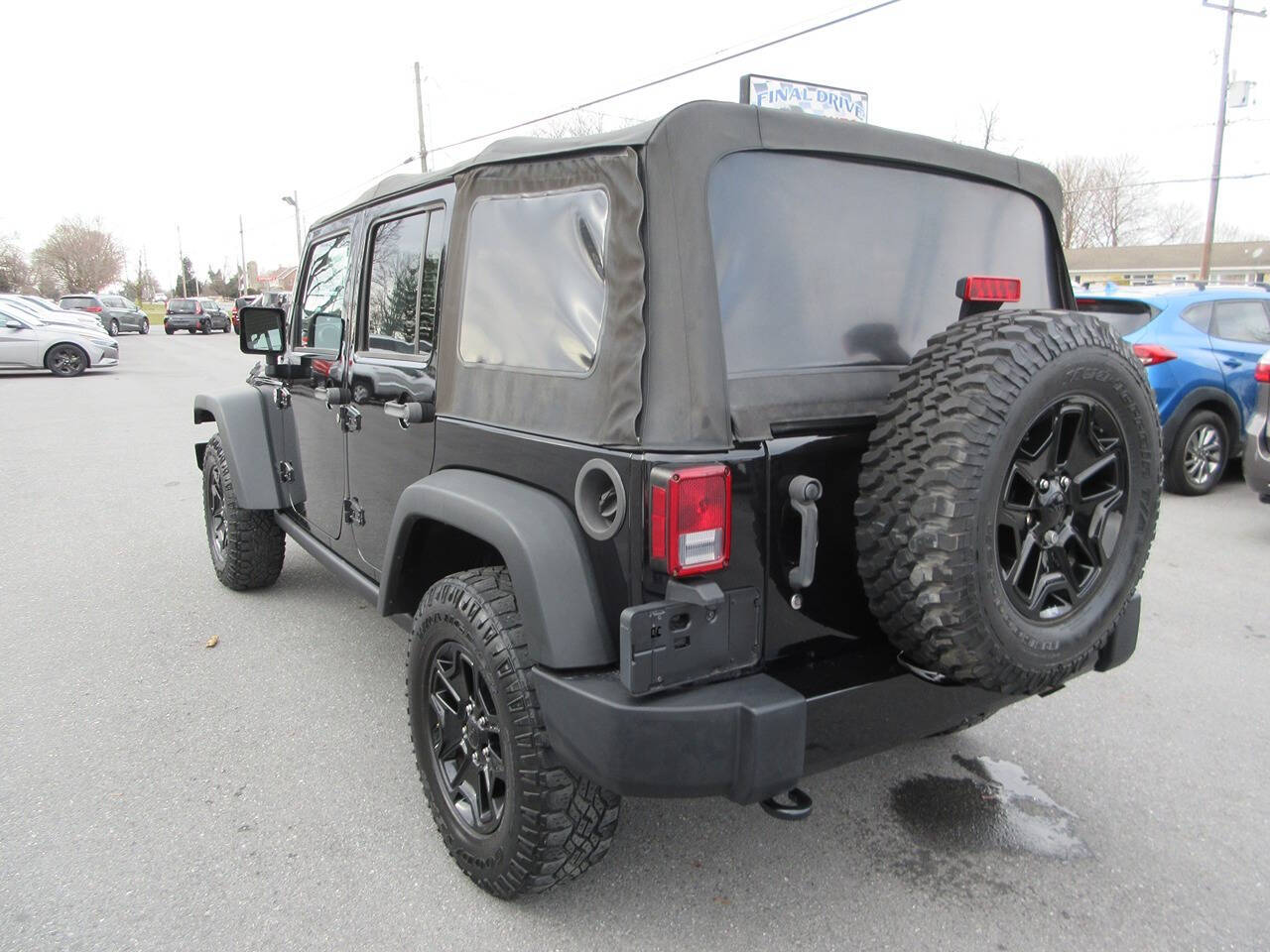 2014 Jeep Wrangler Unlimited for sale at FINAL DRIVE AUTO SALES INC in Shippensburg, PA