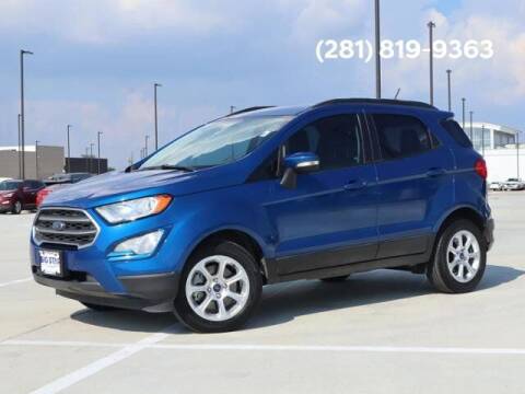 2018 Ford EcoSport for sale at BIG STAR CLEAR LAKE - USED CARS in Houston TX