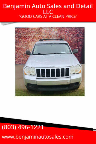 2010 Jeep Grand Cherokee for sale at Benjamin Auto Sales and Detail LLC in Holly Hill SC