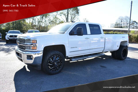 2015 Chevrolet Silverado 3500HD for sale at Apex Car & Truck Sales in Apex NC
