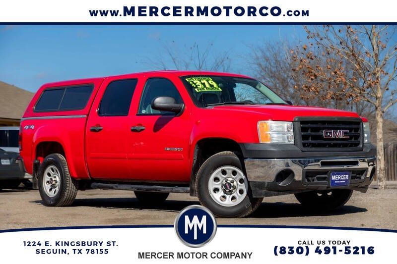 2012 GMC Sierra 1500 for sale at MERCER MOTOR CO in Seguin TX