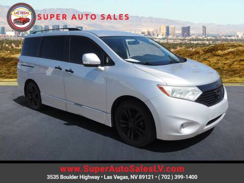 2013 Nissan Quest for sale at Super Auto Sales in Las Vegas NV