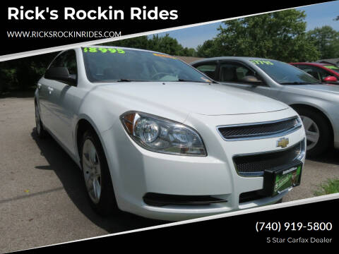 2012 Chevrolet Malibu for sale at Rick's Rockin Rides in Reynoldsburg OH