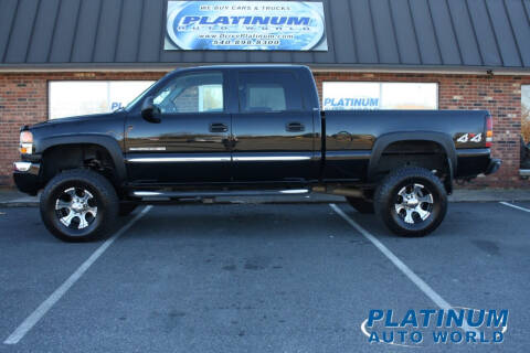 2005 GMC Sierra 2500HD for sale at Platinum Auto World in Fredericksburg VA