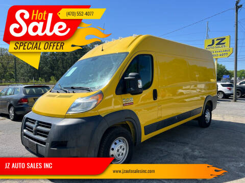 2018 RAM ProMaster for sale at JZ AUTO SALES INC in Marietta GA