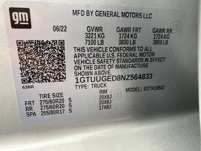 2022 GMC Sierra 1500