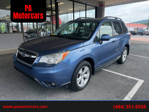 2015 Subaru Forester for sale at PA Motorcars in Reading PA
