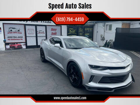2017 Chevrolet Camaro for sale at Speed Auto Sales in El Cajon CA