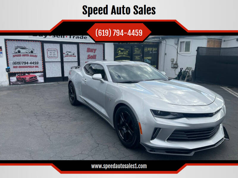 2017 Chevrolet Camaro for sale at Speed Auto Sales in El Cajon CA