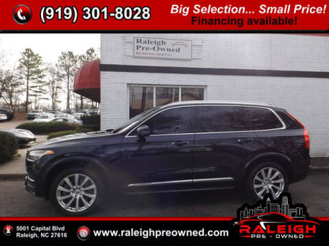 2016 Volvo XC90 for sale at Raleigh Pre-Owned in Raleigh NC