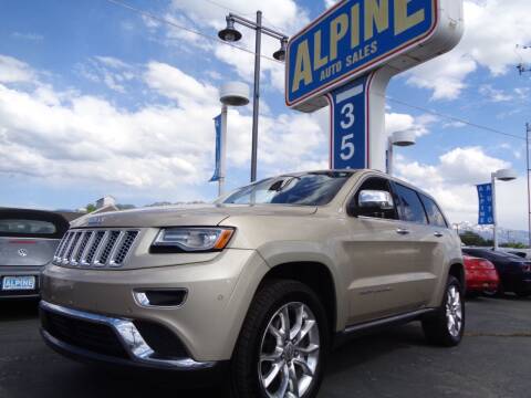 2014 Jeep Grand Cherokee for sale at Alpine Auto Sales in Salt Lake City UT