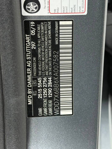 2019 Mercedes-Benz AMG GT 53