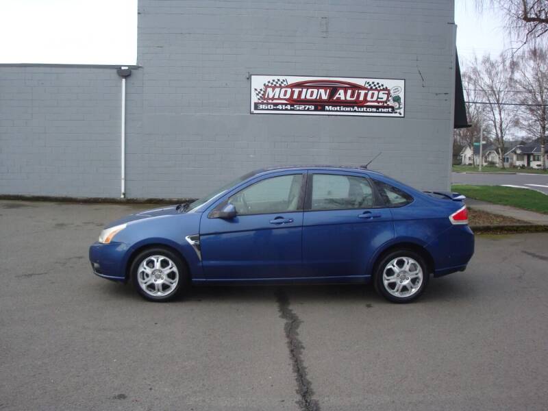 2008 Ford Focus for sale at Motion Autos in Longview WA