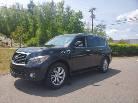 2012 Infiniti QX56 for sale at Manchester Motorsports in Goffstown NH