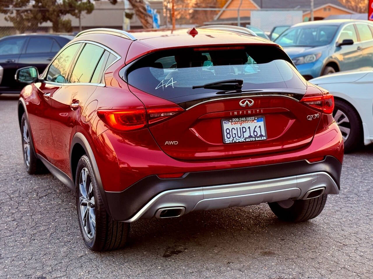 2017 INFINITI QX30 for sale at STARK AUTO SALES INC in Modesto, CA