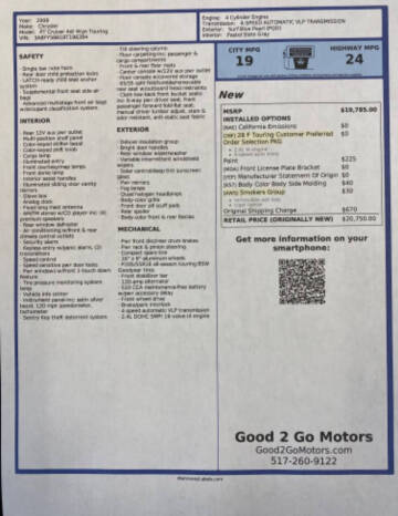 2008 Chrysler PT Cruiser Touring