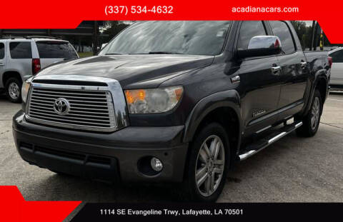 2012 Toyota Tundra for sale at Acadiana Cars in Lafayette LA