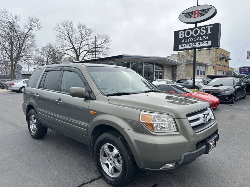 2007 Honda Pilot for sale at BOOST AUTO SALES in Saint Louis MO