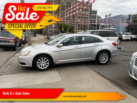 2011 Chrysler 200 for sale at Nick Jr's Auto Sales in Philadelphia PA