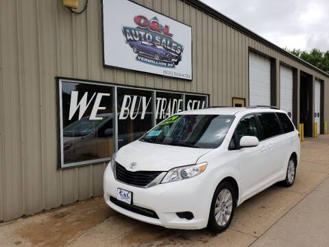 2014 Toyota Sienna for sale at C&L Auto Sales in Vermillion SD