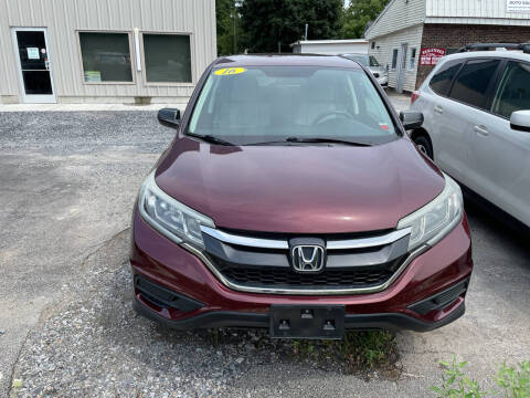 2016 Honda CR-V for sale at Karlins Auto Sales LLC in Saratoga Springs NY