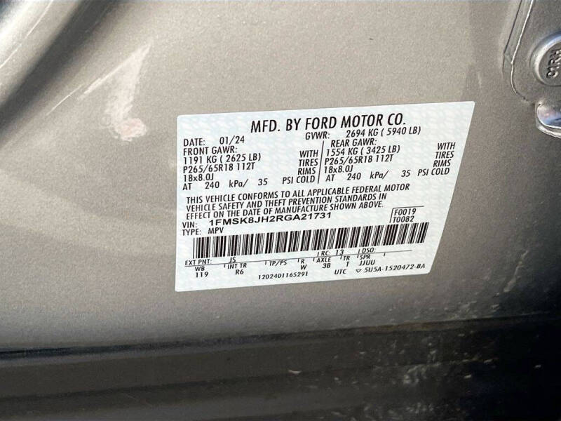 2024 Ford Explorer Timberline