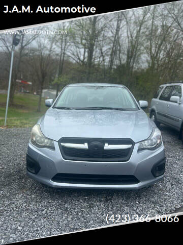 2013 Subaru Impreza for sale at J.A.M. Automotive in Surgoinsville TN