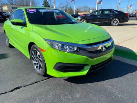 2016 Honda Civic for sale at Great Lakes Auto Superstore in Waterford Township MI