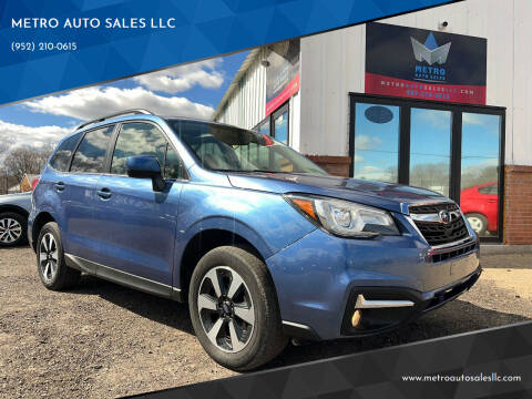 2017 Subaru Forester for sale at METRO AUTO SALES LLC in Lino Lakes MN