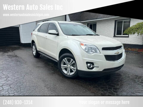 2015 Chevrolet Equinox for sale at Western Auto Sales Inc in Farmington Hills MI