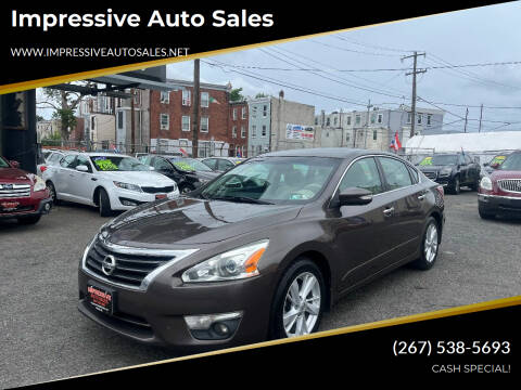 2013 Nissan Altima for sale at Impressive Auto Sales in Philadelphia PA
