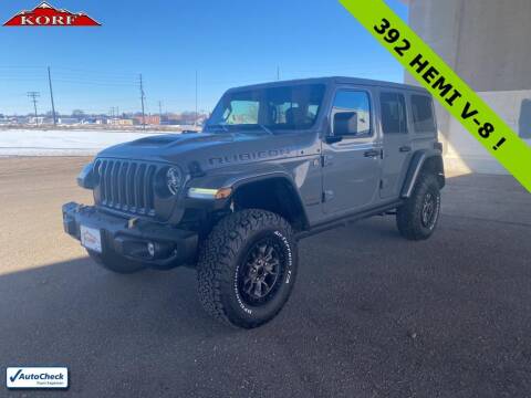 2022 Jeep Wrangler Unlimited for sale at Tony Peckham @ Korf Motors in Sterling CO