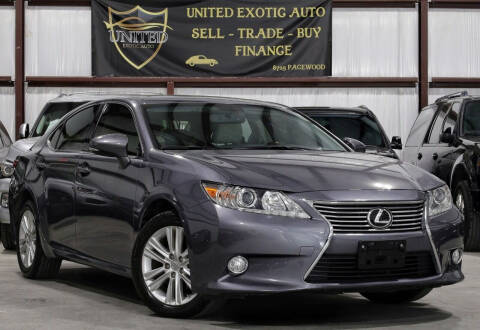 2013 Lexus ES 350 for sale at United Exotic Auto in Houston TX