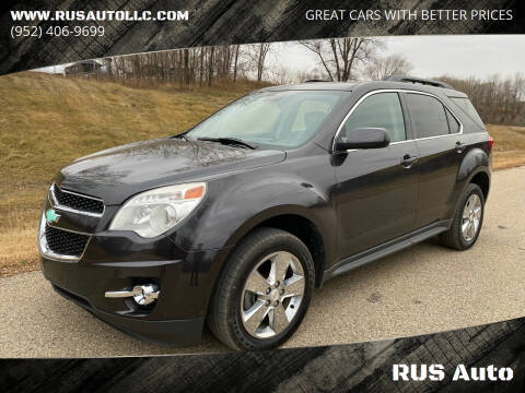 2013 Chevrolet Equinox for sale at RUS Auto in Shakopee MN