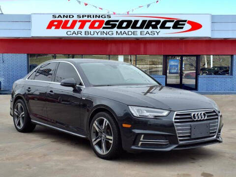 2017 Audi A4 for sale at Autosource in Sand Springs OK