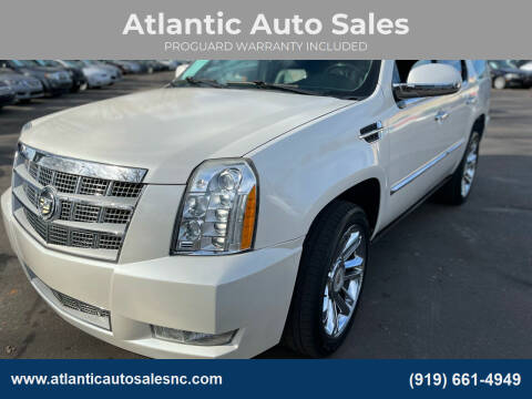 2014 Cadillac Escalade for sale at Atlantic Auto Sales in Garner NC