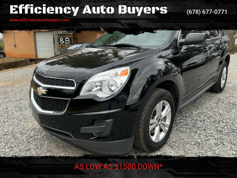 2014 Chevrolet Equinox for sale at Efficiency Auto Buyers in Milton GA