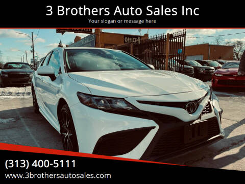 2021 Toyota Camry for sale at 3 Brothers Auto Sales Inc in Detroit MI